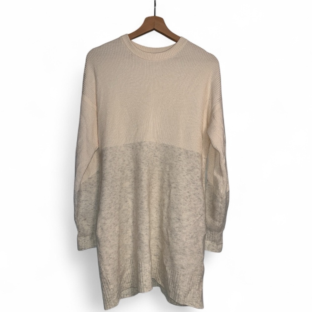 Lululemon Restful Intention Sweater in Light/Heathered Light Ivory size m - Picture 4 of 10